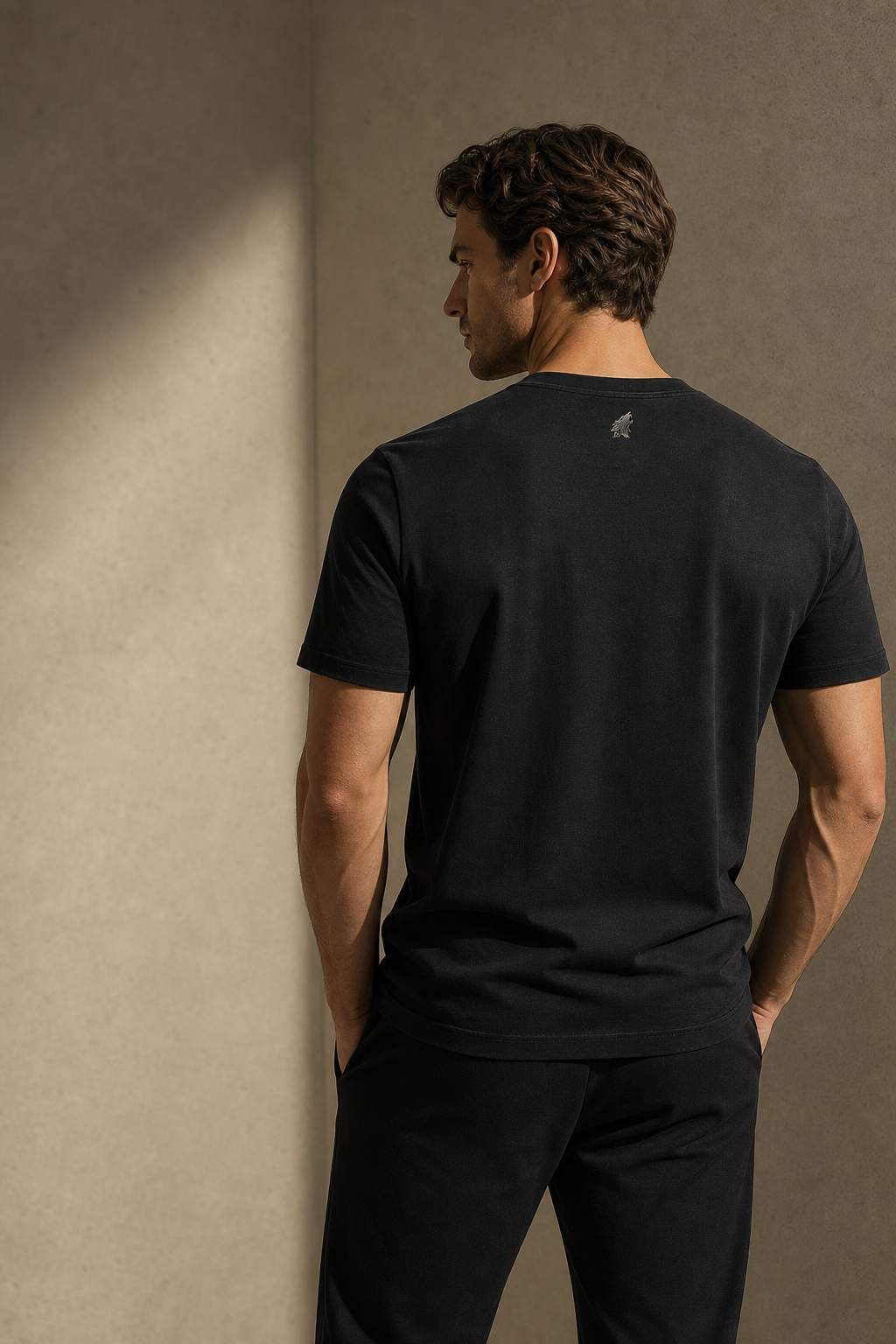 Back view of the DYRWOLF Signature T-Shirt
