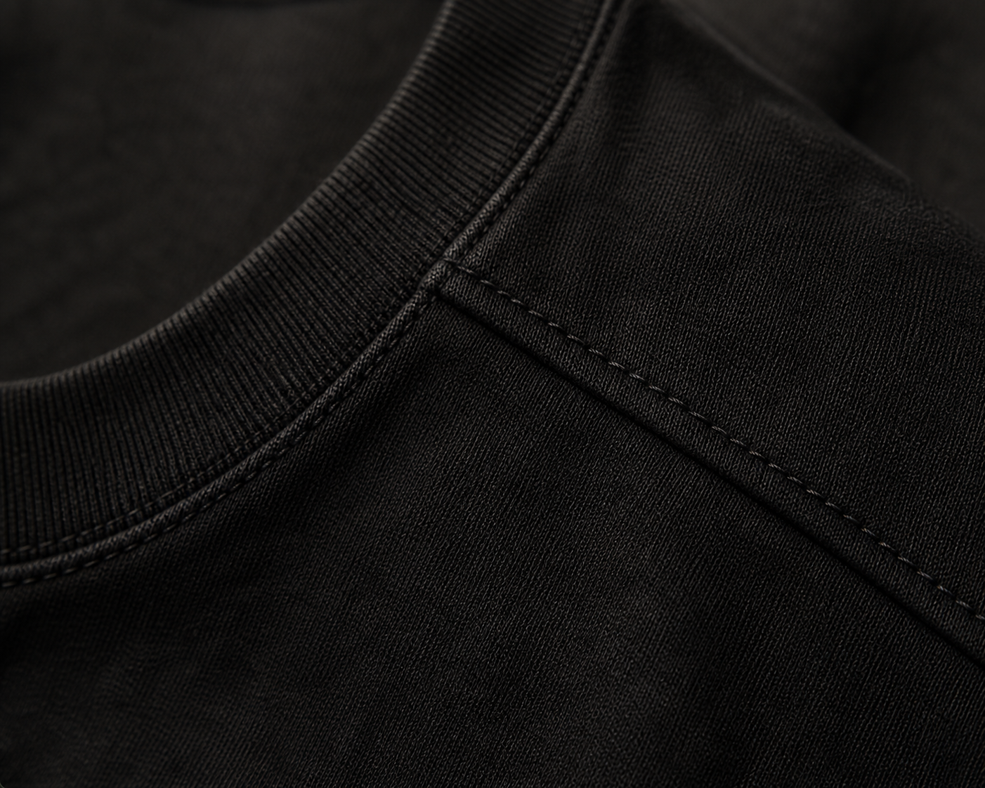 Macro view of DYRWOLF compact cotton jersey